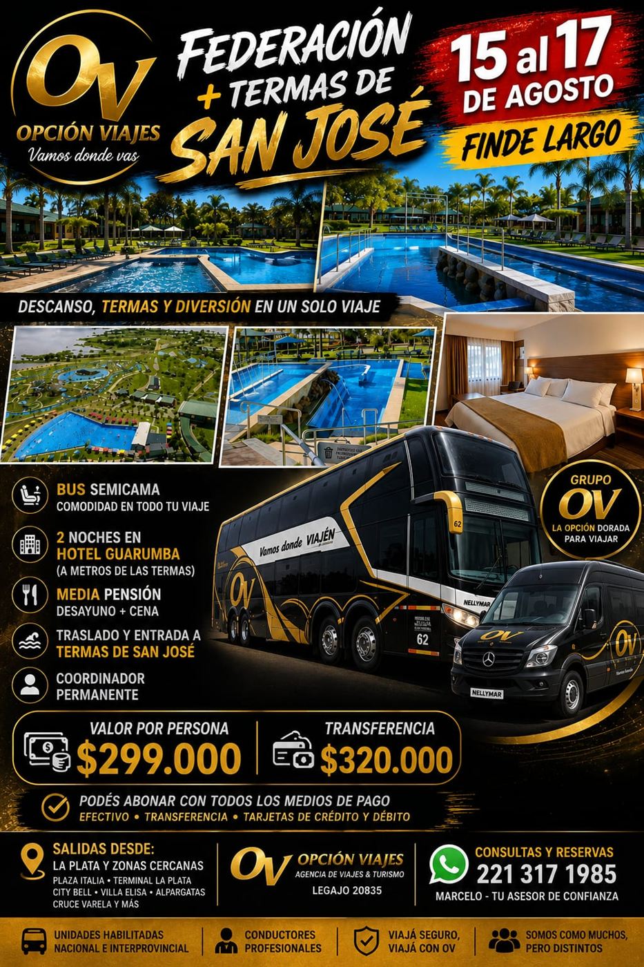 Promoción Federación y Termas de San José