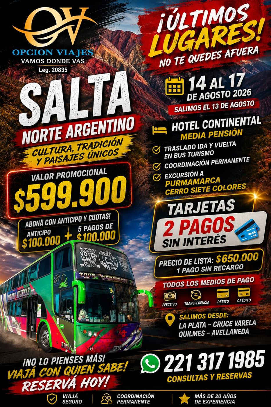 Promoción Salta, norte argentino