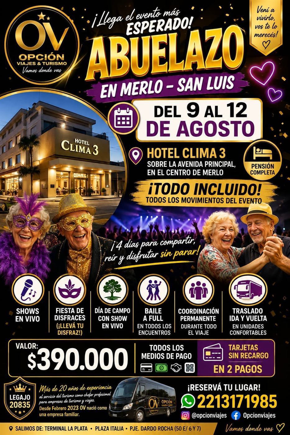 Promoción Abuelazo en Merlo, San Luis
